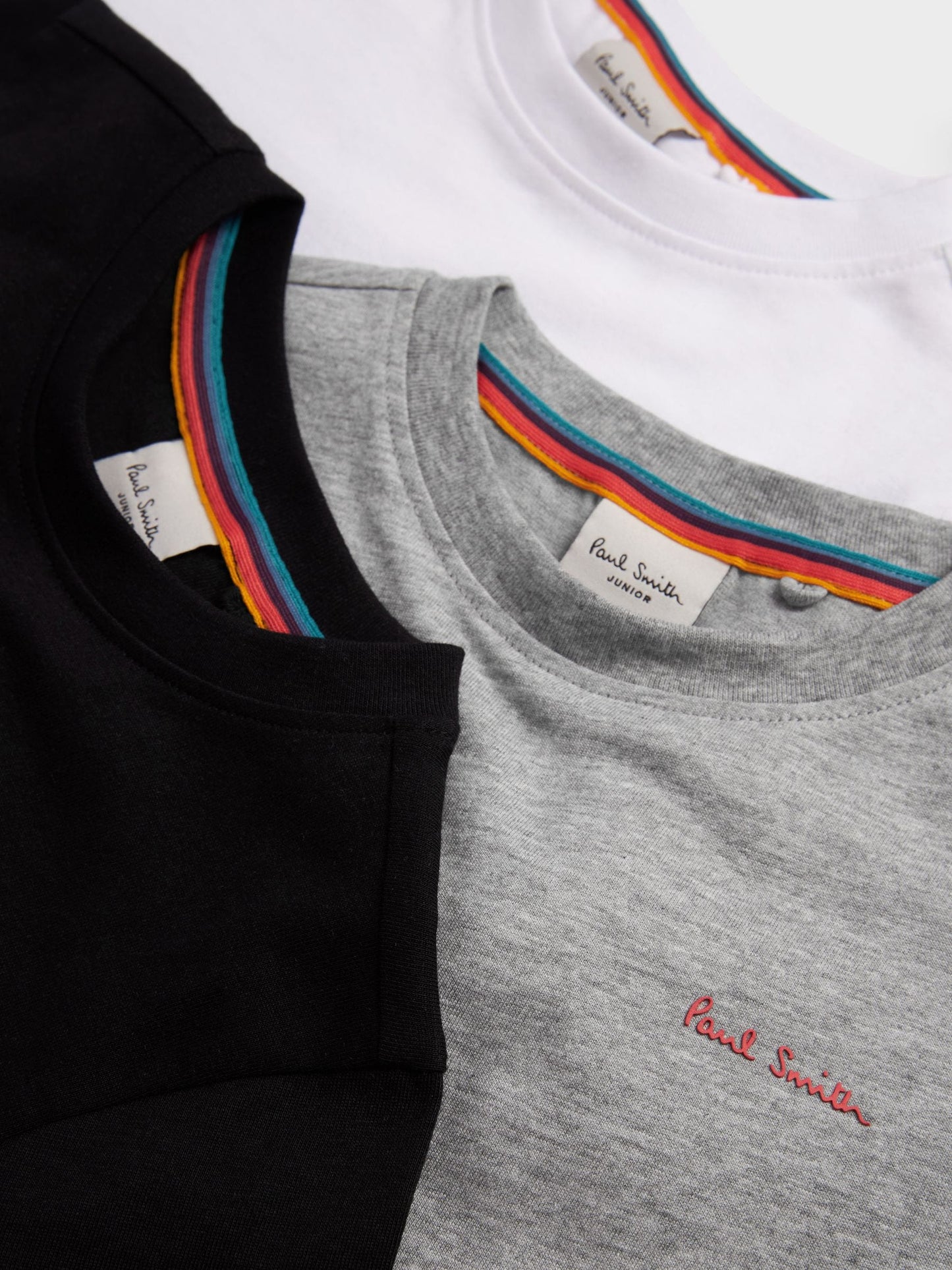 Dsiney Kidz - Paul Smith Junior Multi Signature T-Shirts 3 Pack image 6