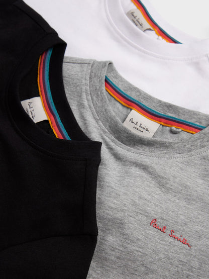Dsiney Kidz - Paul Smith Junior Multi Signature T-Shirts 3 Pack image 6