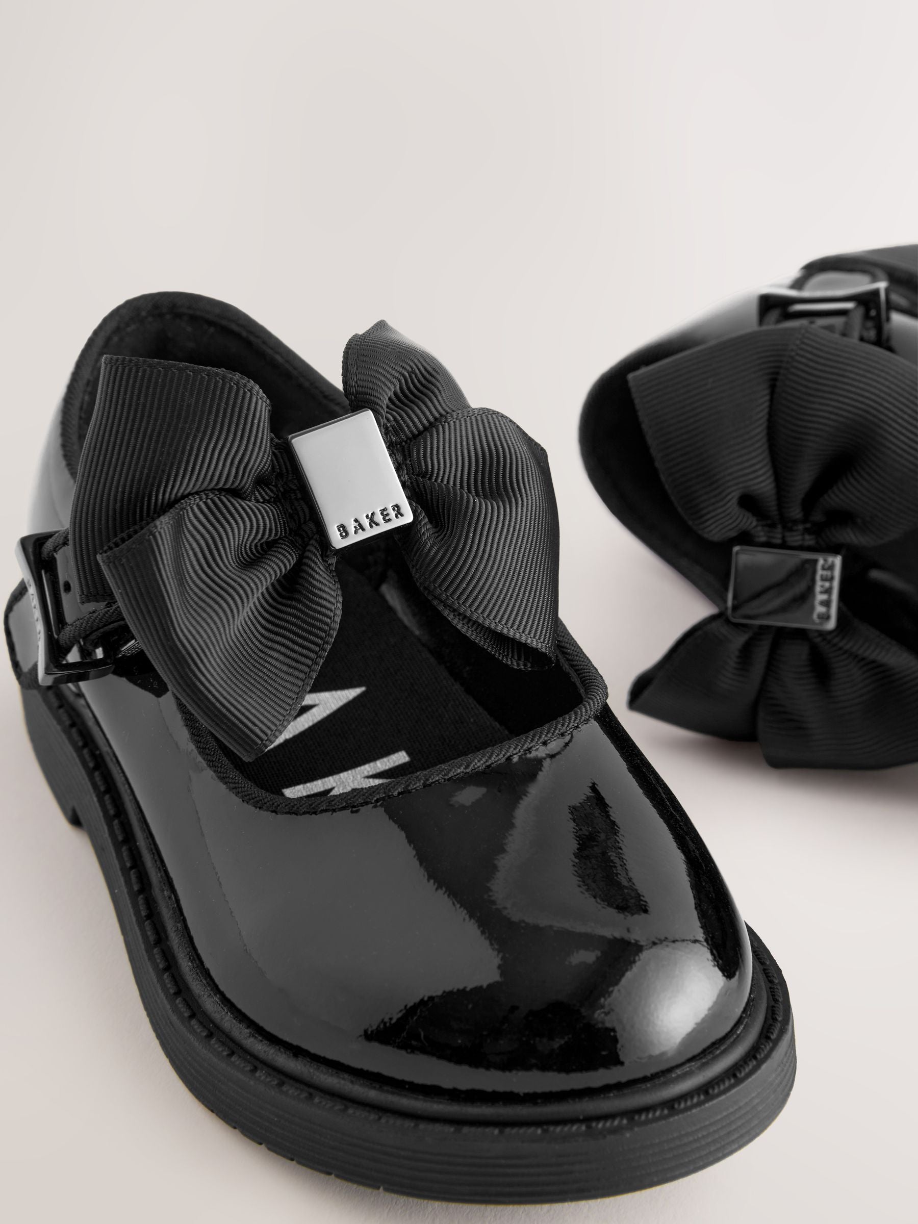 Baker by Ted Baker Girls Back to School Mary Jane Shoes with Bow image 5
