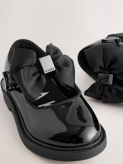 Baker by Ted Baker Girls Back to School Mary Jane Shoes with Bow image 5
