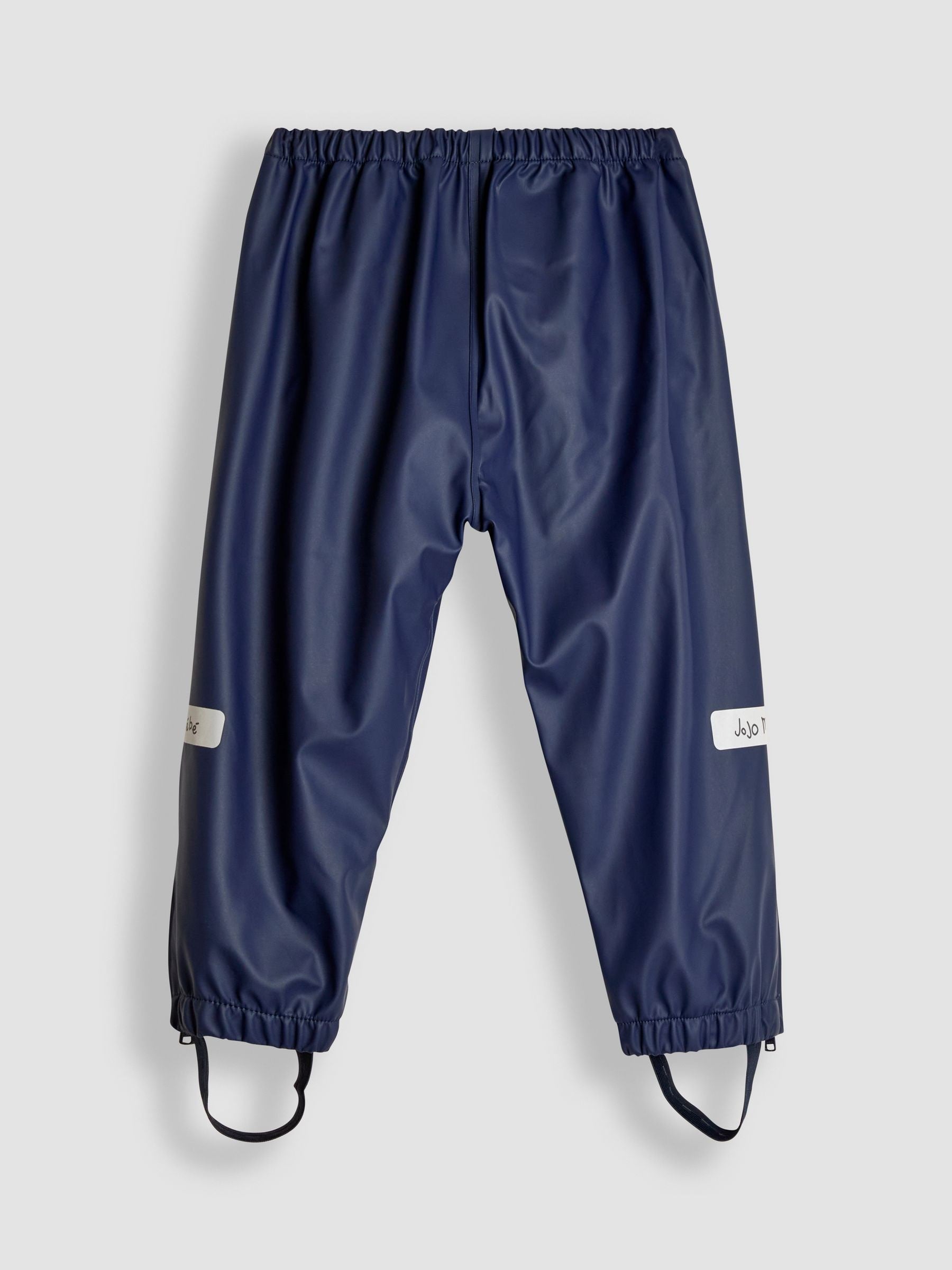 JoJo Maman Bébé Navy Blue Pack-Away Waterproof Trousers image 3