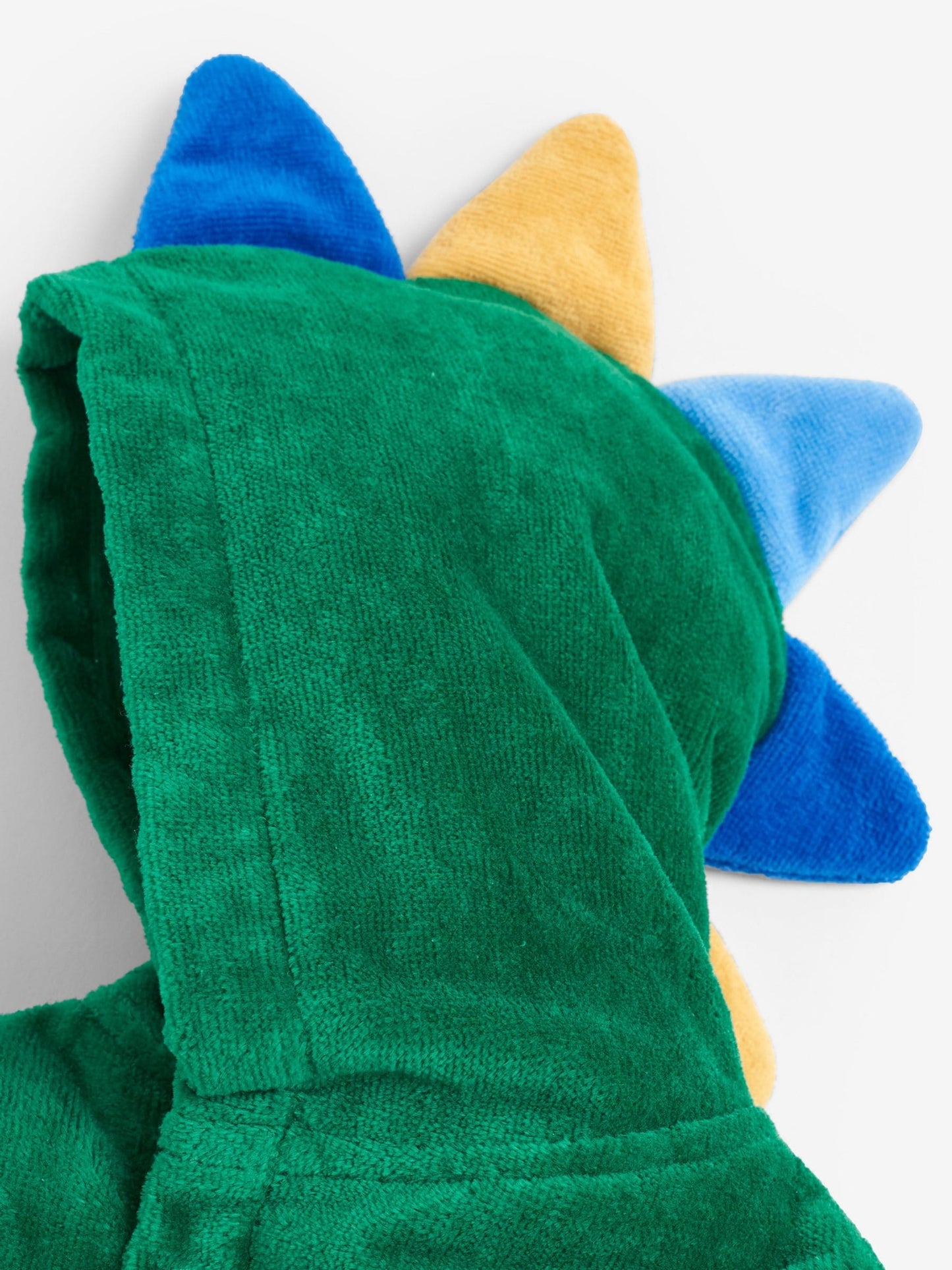 JoJo Maman Bébé Green Dinosaur Cotton Towelling Robe image 4