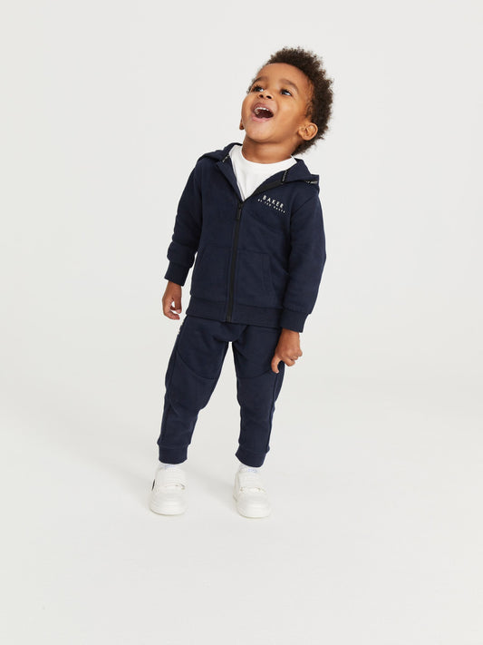 Baker by Ted Baker 100% Cotton (0-6yrs) Three Piece Tracksuit Set image 1