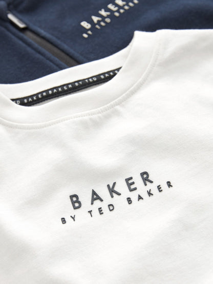 Baker by Ted Baker 100% Cotton (0-6yrs) Three Piece Tracksuit Set image 11