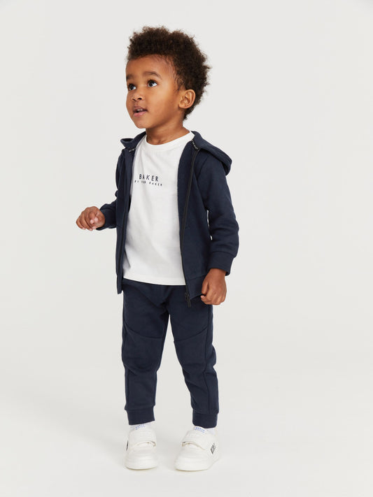 Baker by Ted Baker 100% Cotton (0-6yrs) Three Piece Tracksuit Set image 2