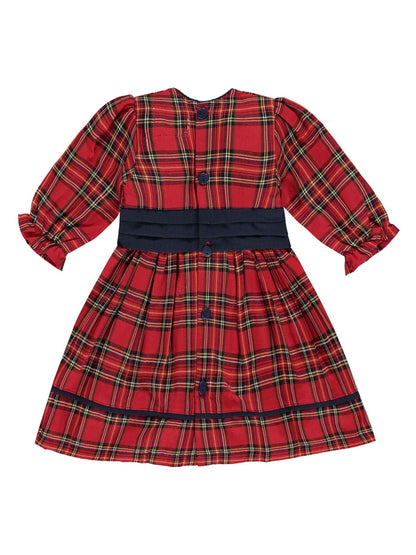 Emile Et Rose Red Christmas Dress & Tights image 3