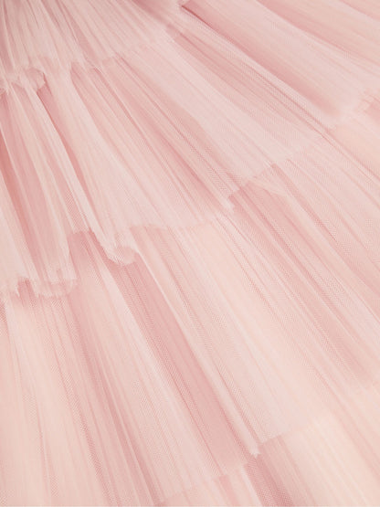 Dsiney Kidz - Monsoon Pink Elodie Sequin Tiered Party Dress image 4