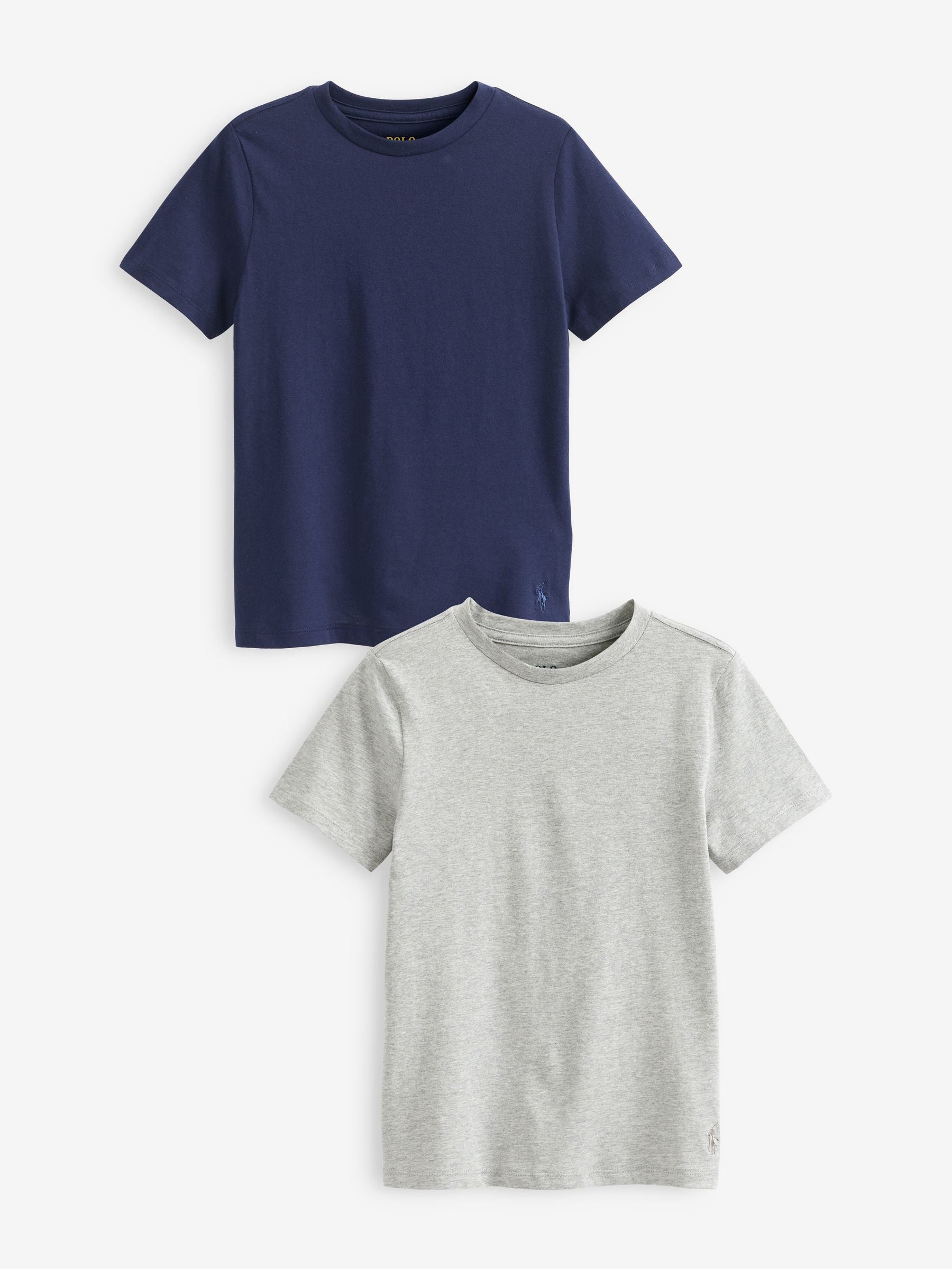 Dsiney Kidz - Polo Ralph Lauren Navy Crew Logo T-Shirts 2 Pack image 1