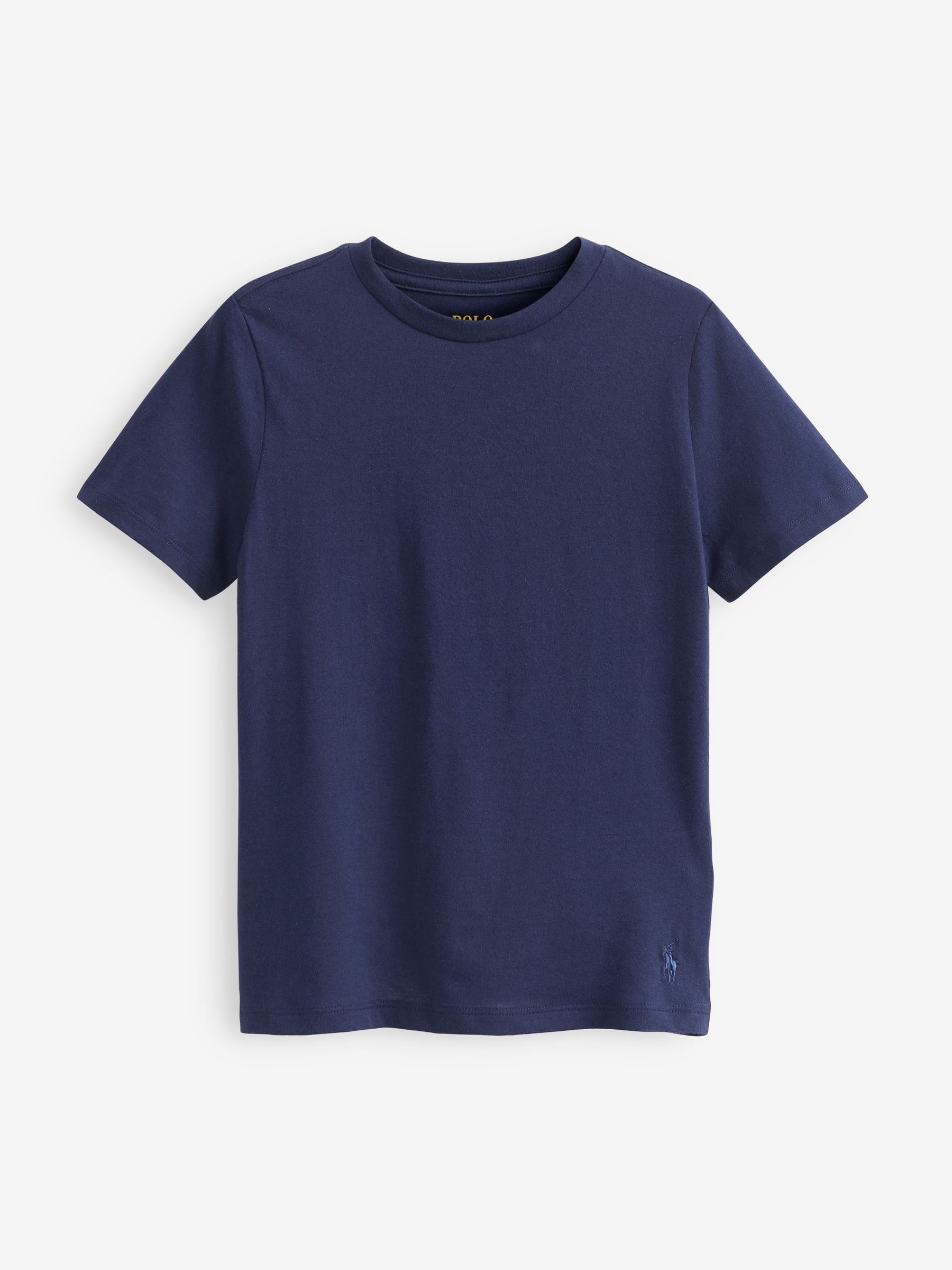 Dsiney Kidz - Polo Ralph Lauren Navy Crew Logo T-Shirts 2 Pack image 3