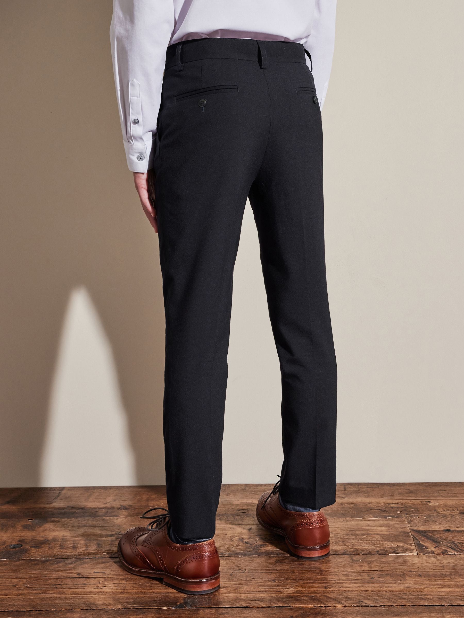 Dsiney Kidz - Navy Blue Suit Trousers (12mths-16yrs) image 3