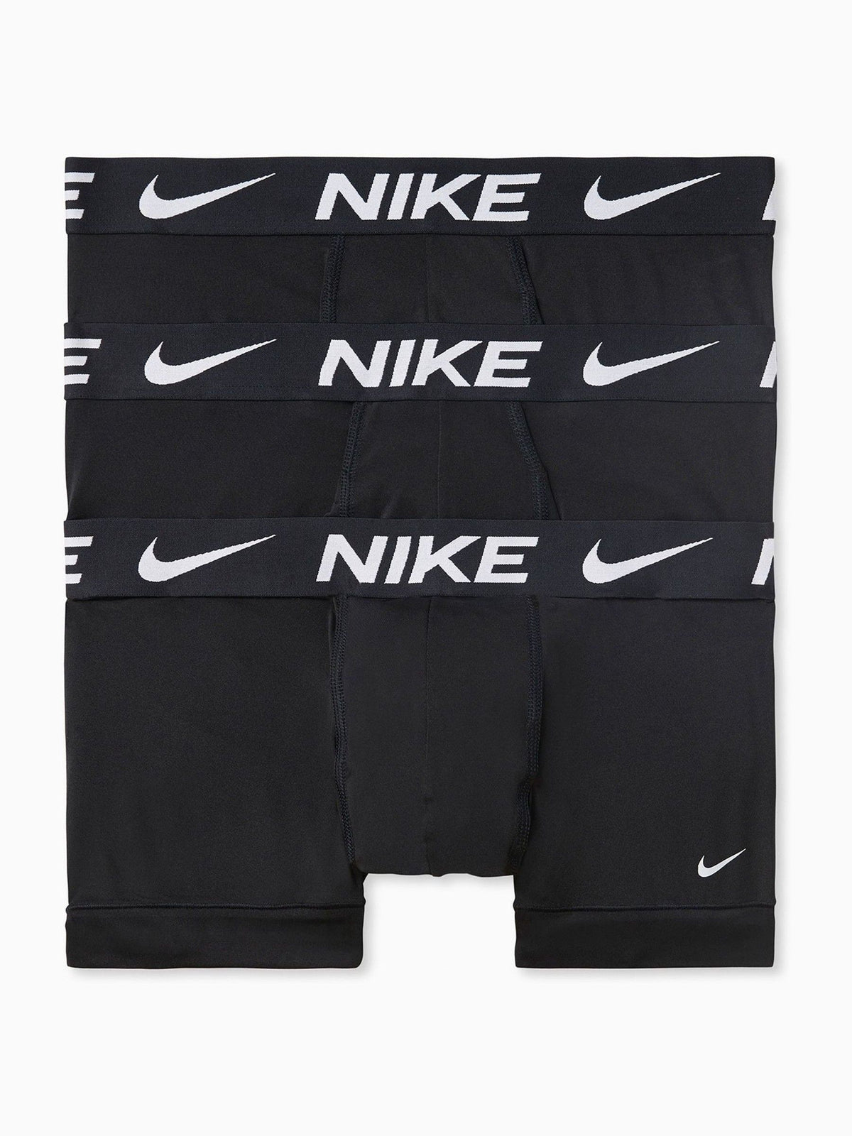 Dsiney Kidz - Nike Black Dri-FIT Essential Micro Boxer Trunks 3 Pack image 1