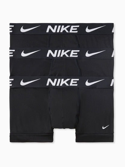 Dsiney Kidz - Nike Black Dri-FIT Essential Micro Boxer Trunks 3 Pack image 1