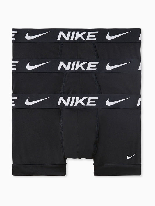 Dsiney Kidz - Nike Black Dri-FIT Essential Micro Boxer Trunks 3 Pack image 1