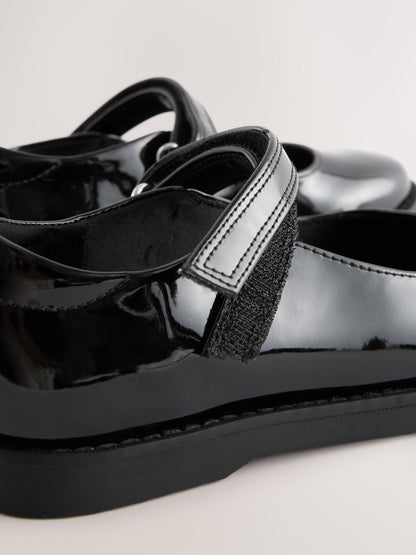 Black Patent School Mary Jane Shoes image 5