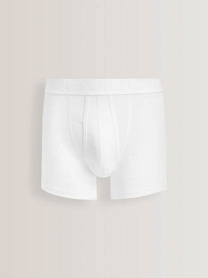 Dsiney Kidz - White A-Front Cotton Rich Boxers 10 Pack image 5