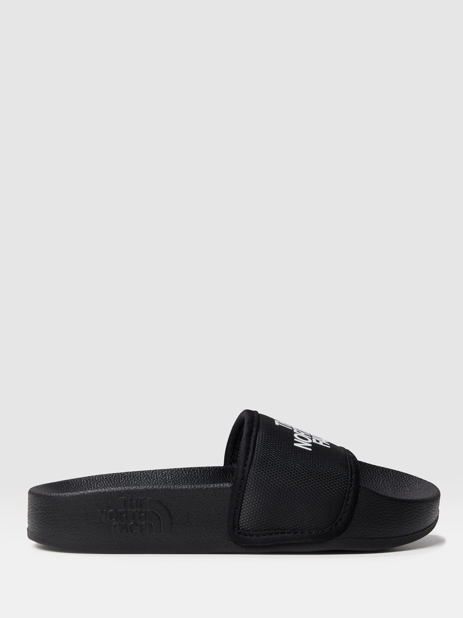 The North Face Black/White Youth Base Camp III Sliders image 1