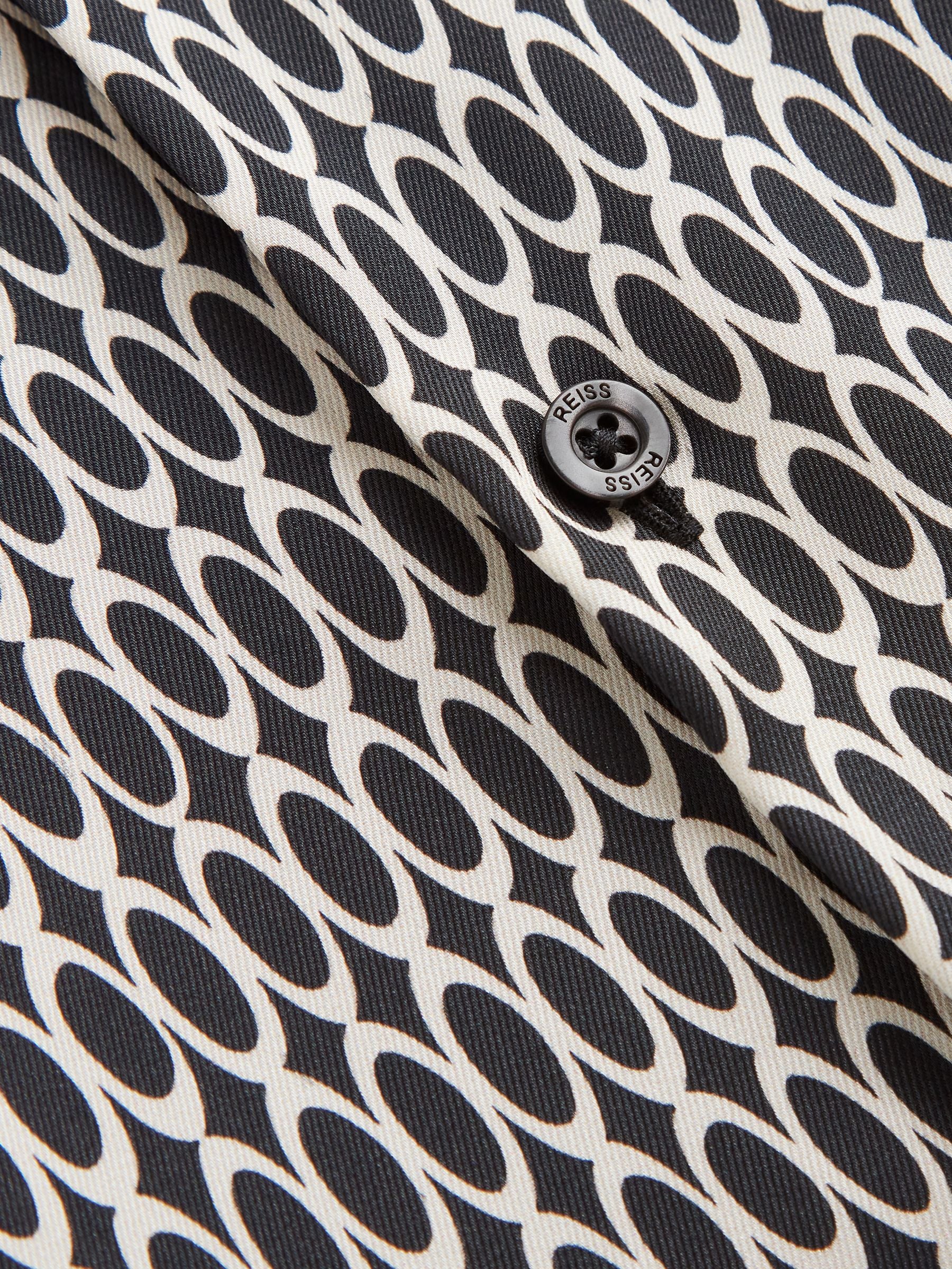 Dsiney Kidz - Reiss Black Mozart Monogram Button-Through Shirt image 6