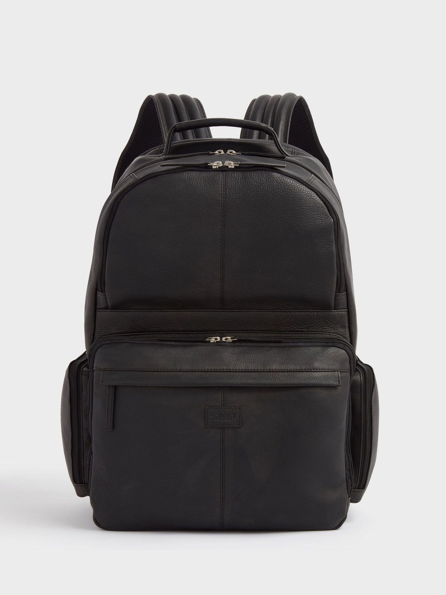 Osprey London Black The Lockton Leather Backpack image 1