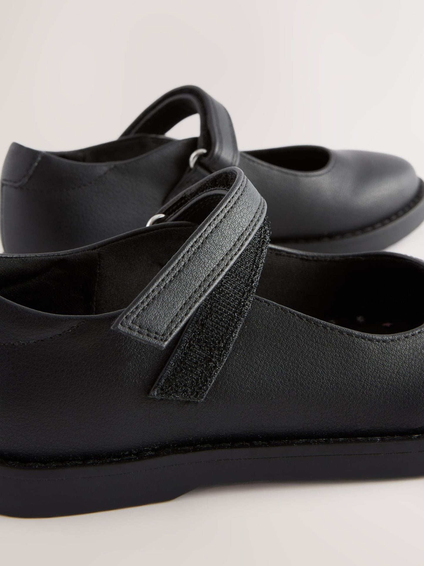 Black Matt School Mary Jane Shoes image 4