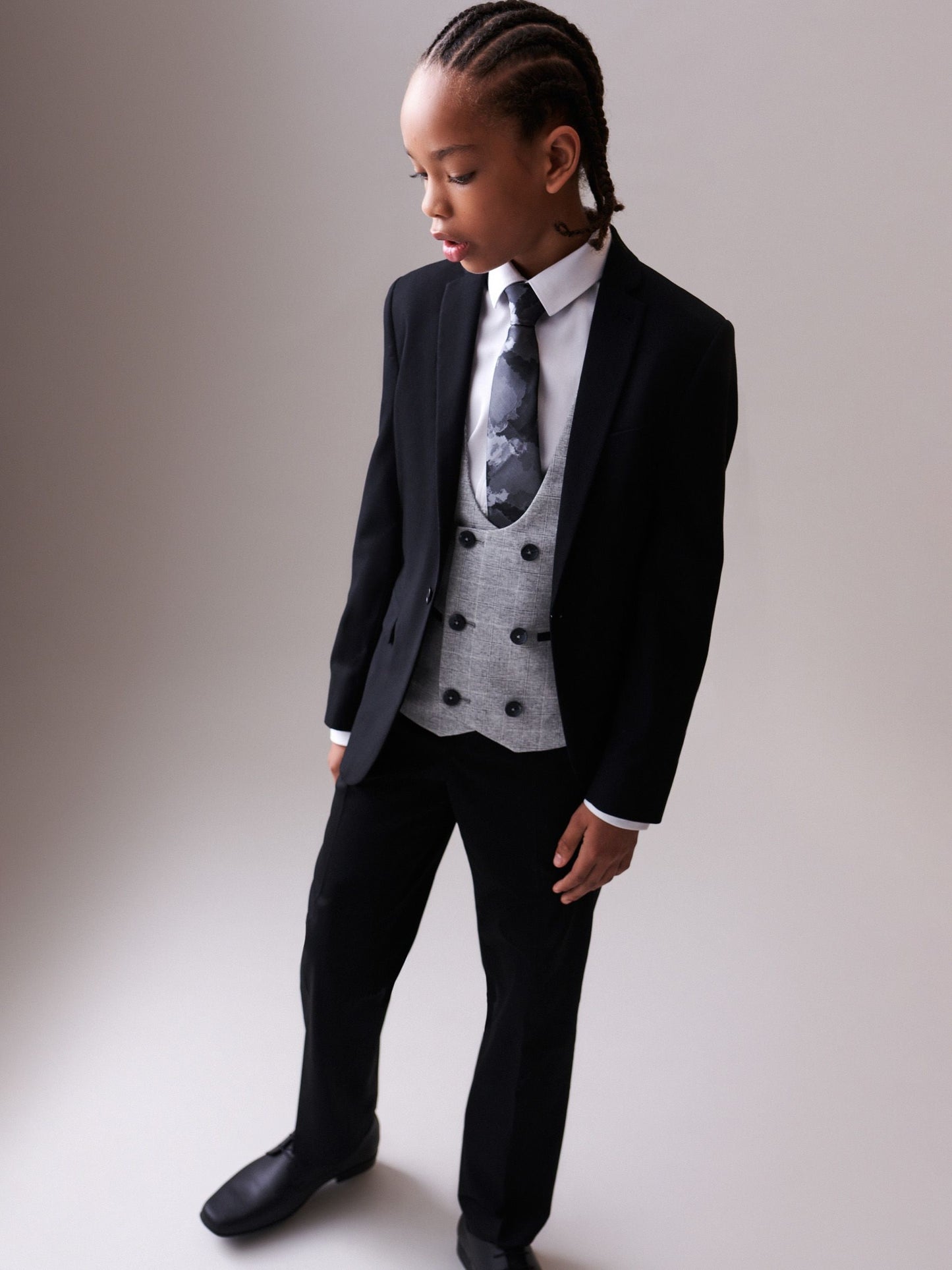 Dsiney Kidz - Black Suit Trousers (3-16yrs) image 1
