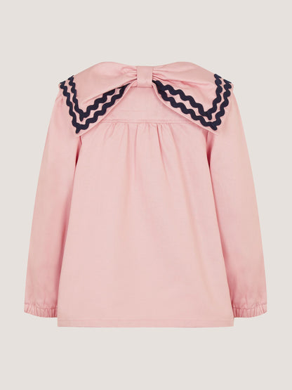 Dsiney Kidz - Monsoon Pink Bow Sailor Jacket image 3