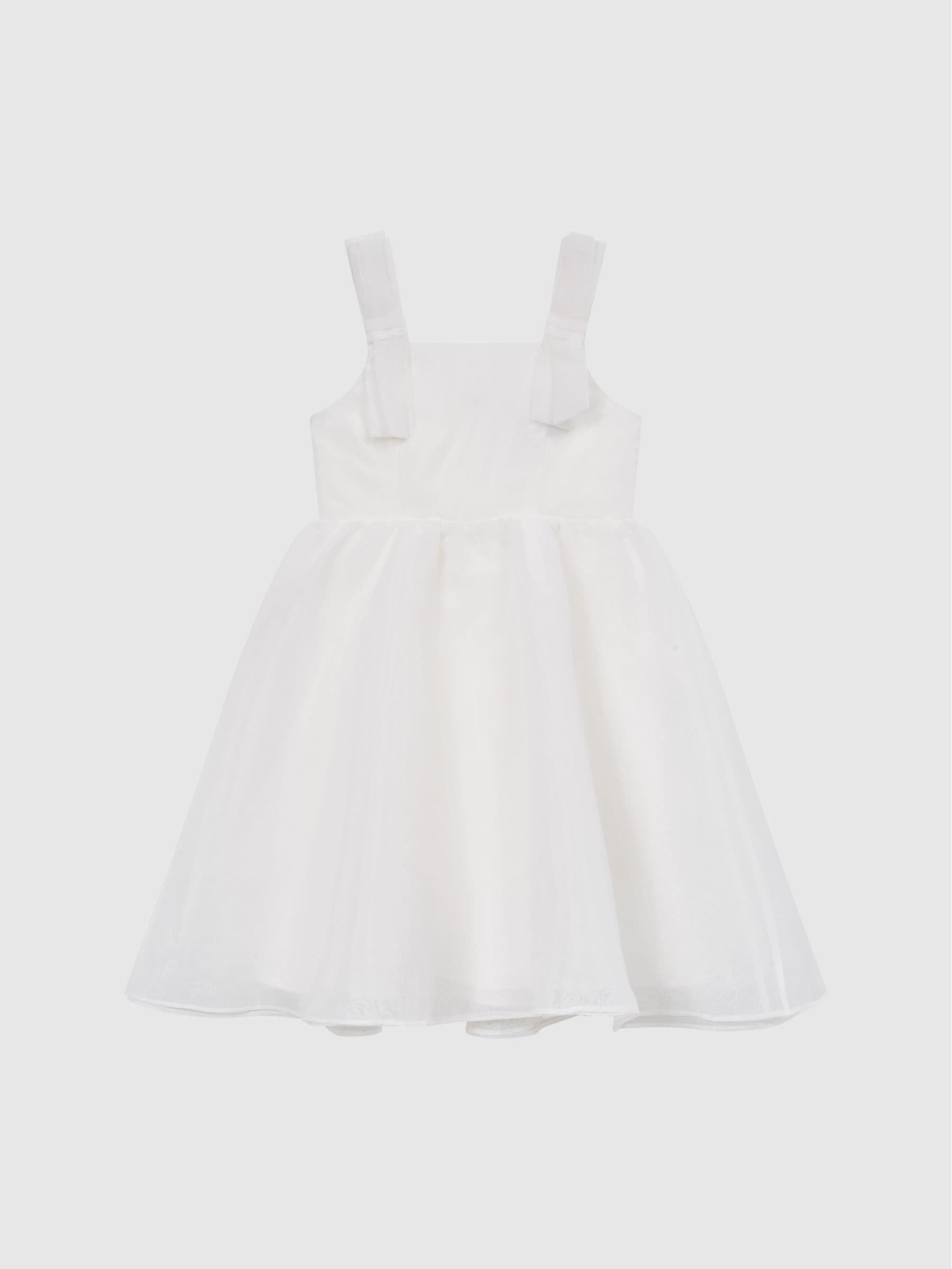 Dsiney Kidz - Reiss Ivory Selena Tulle Strappy Occasion Dress image 2