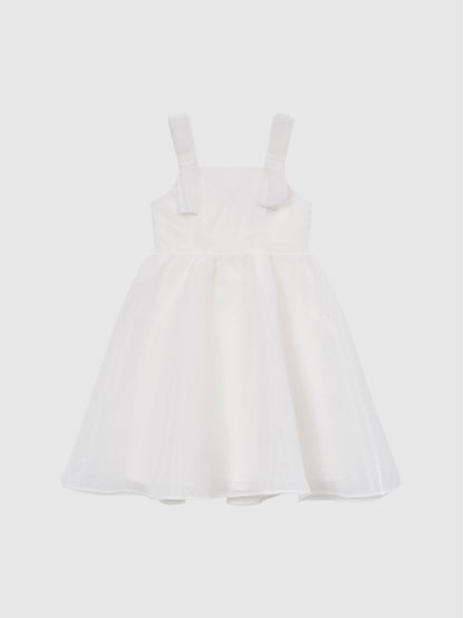 Dsiney Kidz - Reiss Ivory Selena Tulle Strappy Occasion Dress image 2