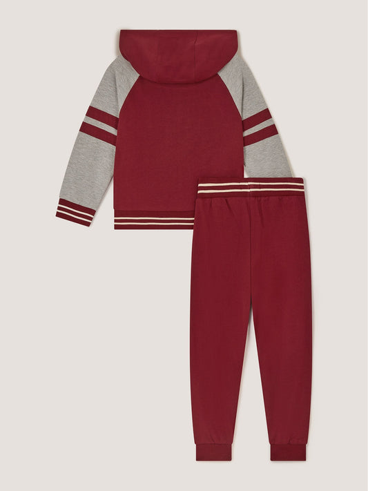 Dsiney Kidz - Monsoon Red Jurassic Graphic Hoodie & Joggers Set image 2