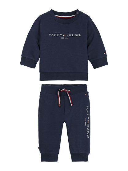 Tommy Hilfiger Blue Baby Essential Two Piece Set image 1