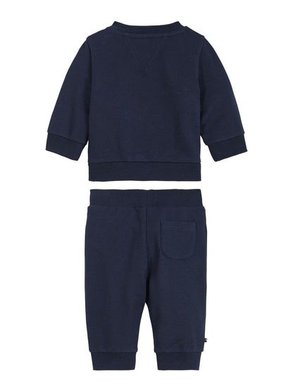 Tommy Hilfiger Blue Baby Essential Two Piece Set image 2
