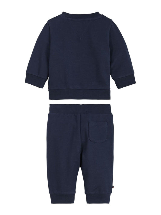 Tommy Hilfiger Blue Baby Essential Two Piece Set image 2