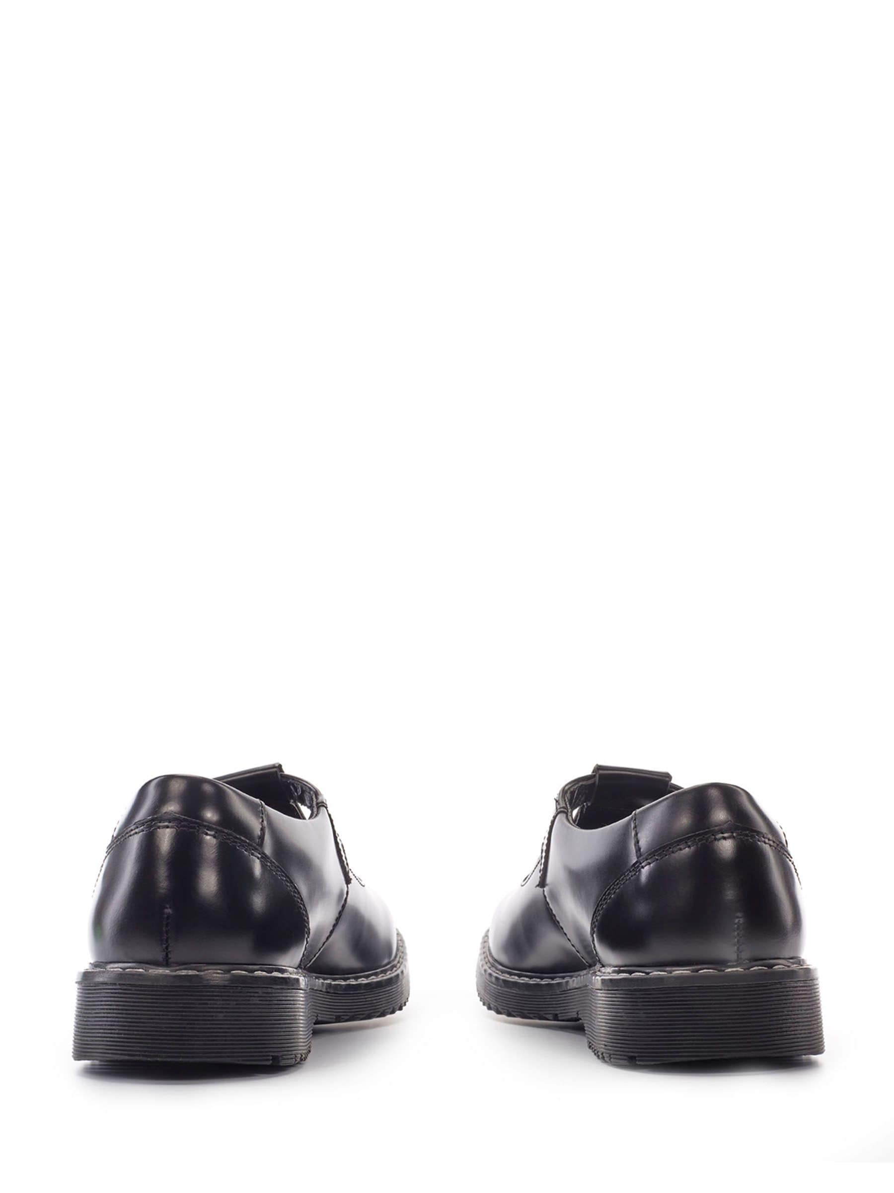 Start Rite Black Envisage Leather Chunky T Bar School Shoes image 4