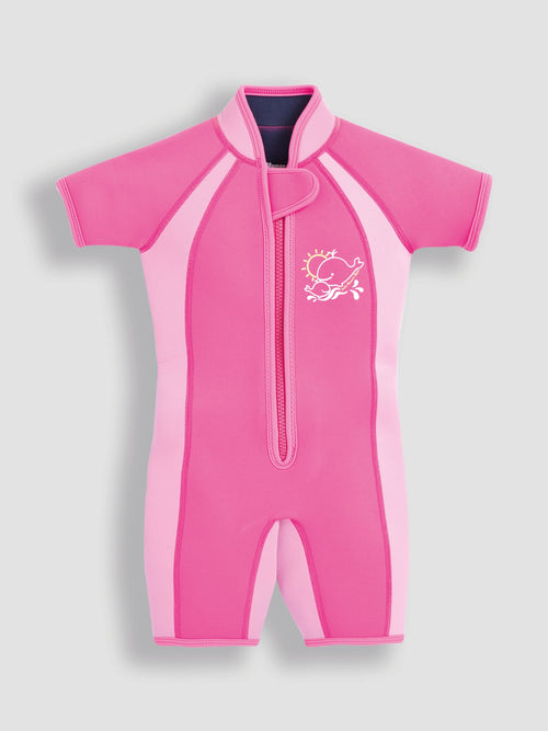 JoJo Maman Bébé Fuchsia Pink Junior Wetsuit image 1