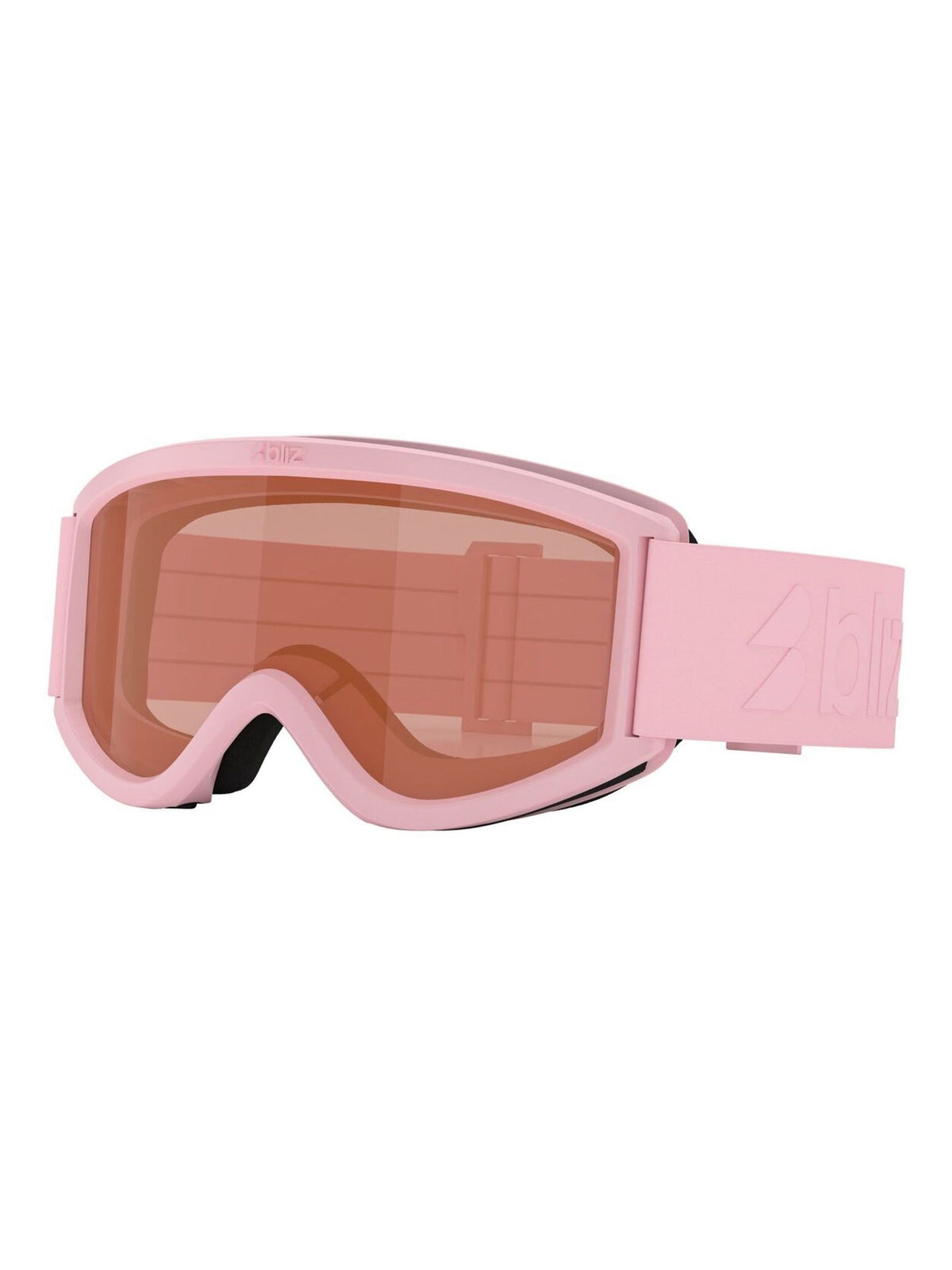 Bliz Pink Pixie Ski Goggles In Matte Pink With Orange Lens - image 2