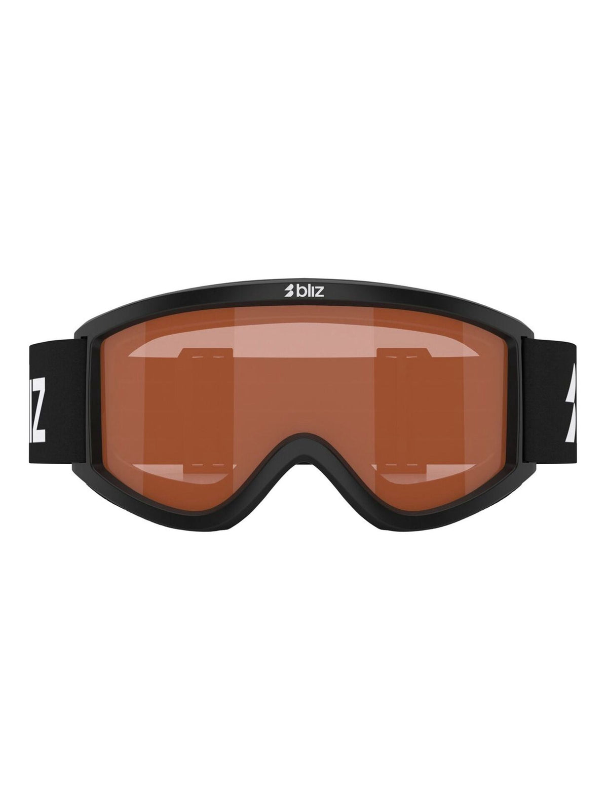 Bliz Black Pixie Ski Goggles With Logo In With Orange Lens - image 1