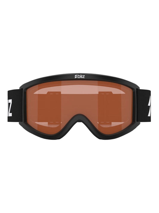 Bliz Black Pixie Ski Goggles With Logo In With Orange Lens - image 1