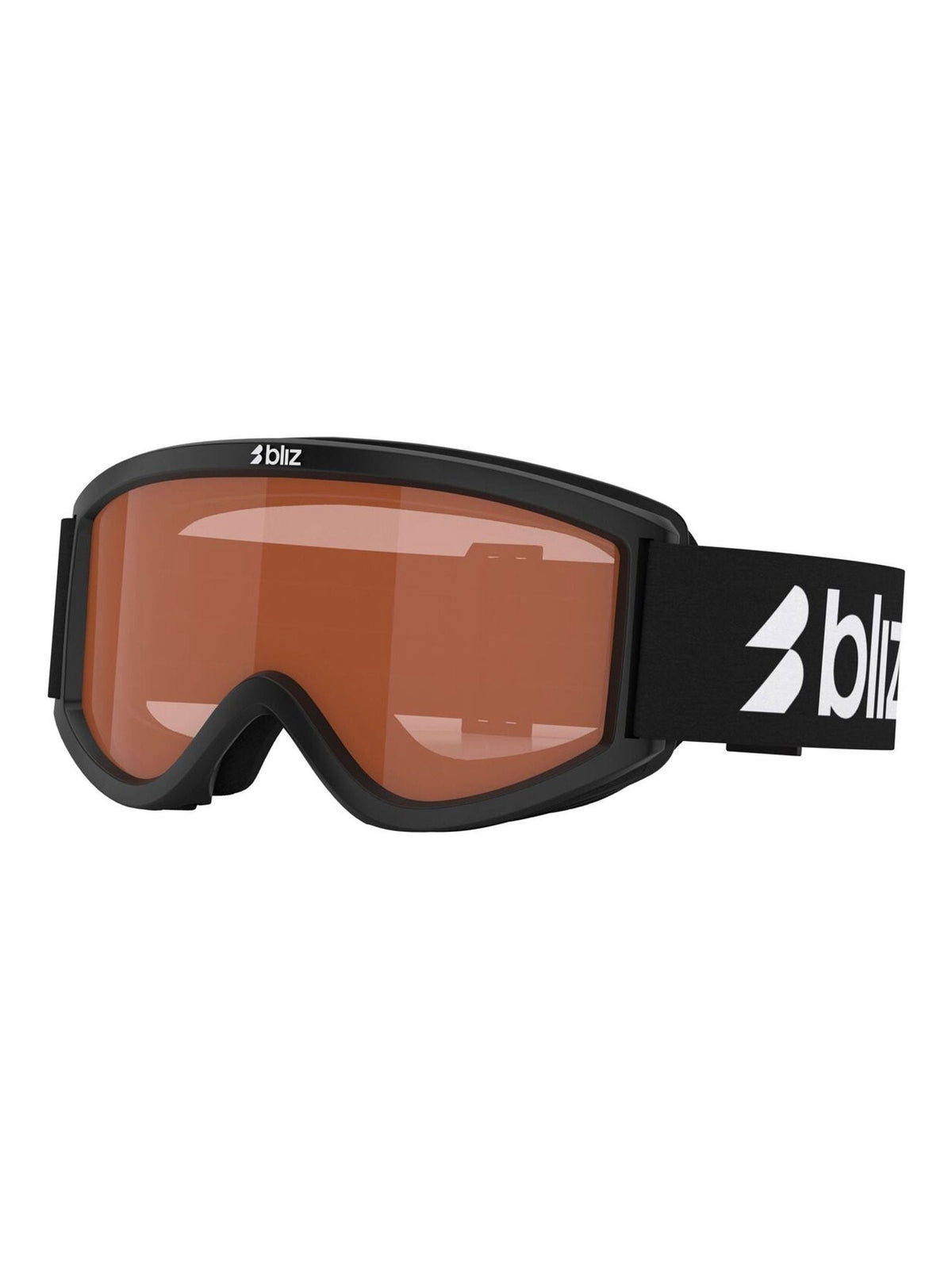 Bliz Black Pixie Ski Goggles With Logo In With Orange Lens - image 2