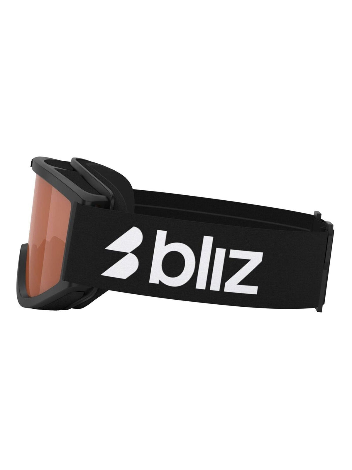 Bliz Black Pixie Ski Goggles With Logo In With Orange Lens - image 3
