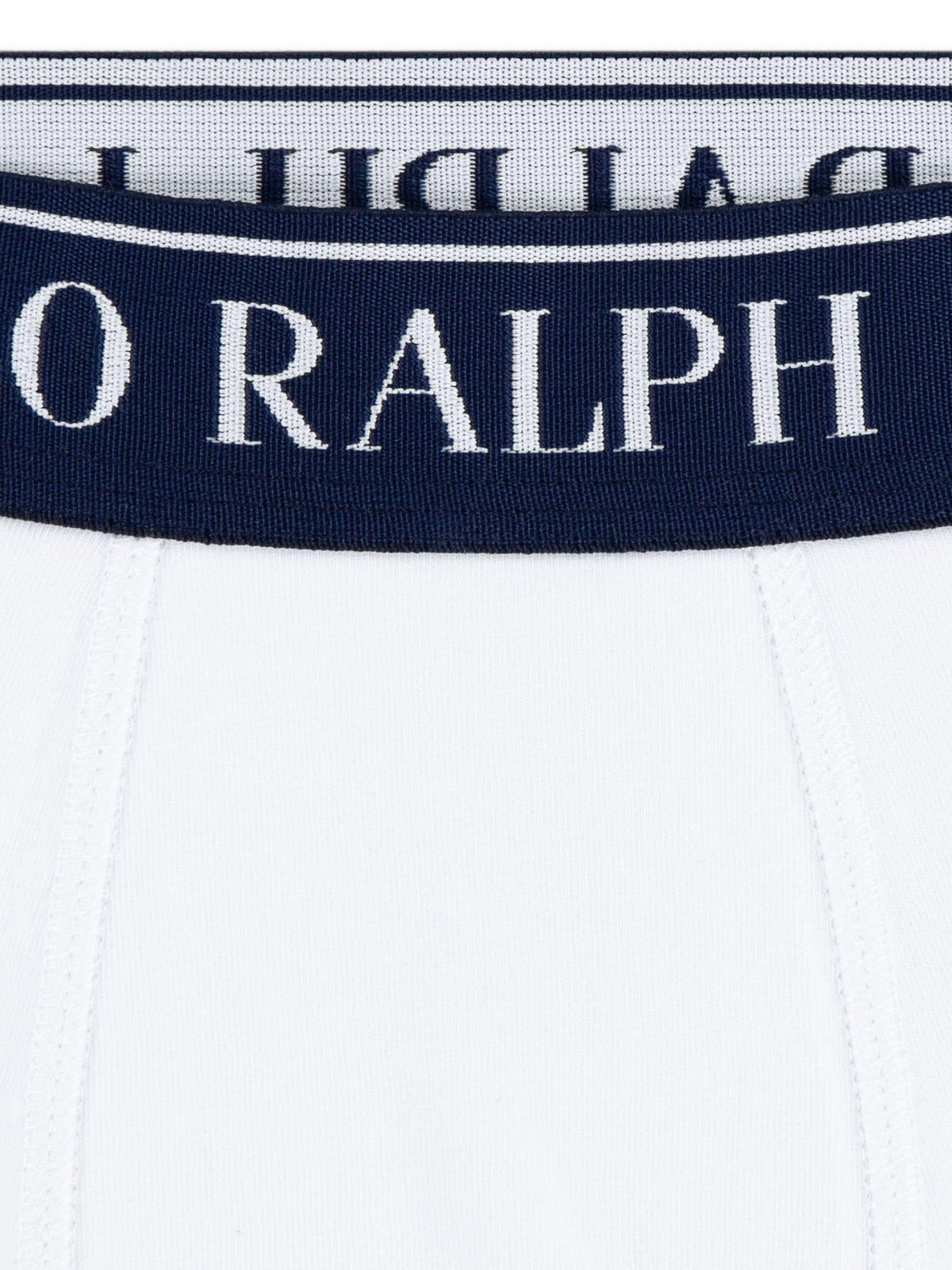 Dsiney Kidz - Polo Ralph Lauren White Cotton Stretch Logo Boxers 3 Pack image 3