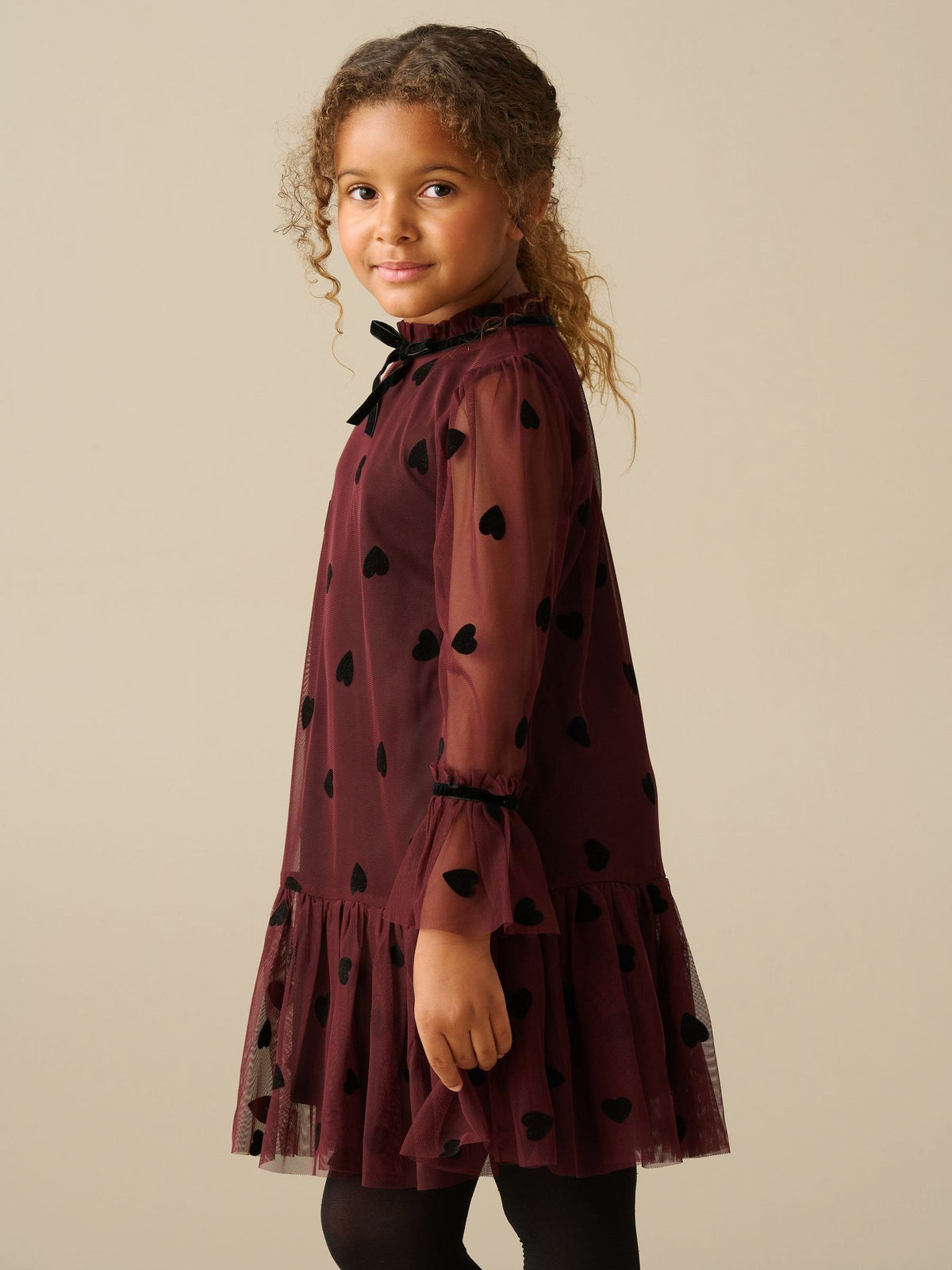 Dsiney Kidz - Angel & Rocket Red Heart Neve Mesh Dress image 3