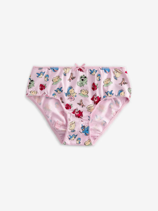 Pink Disney Princesses Briefs 5 Pack (1.5-10yrs) - image 2