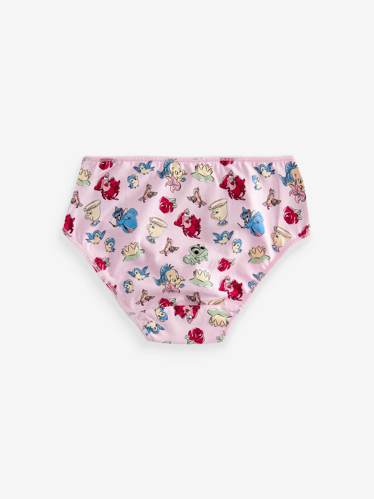 Pink Disney Princesses Briefs 5 Pack (1.5-10yrs) - image 3