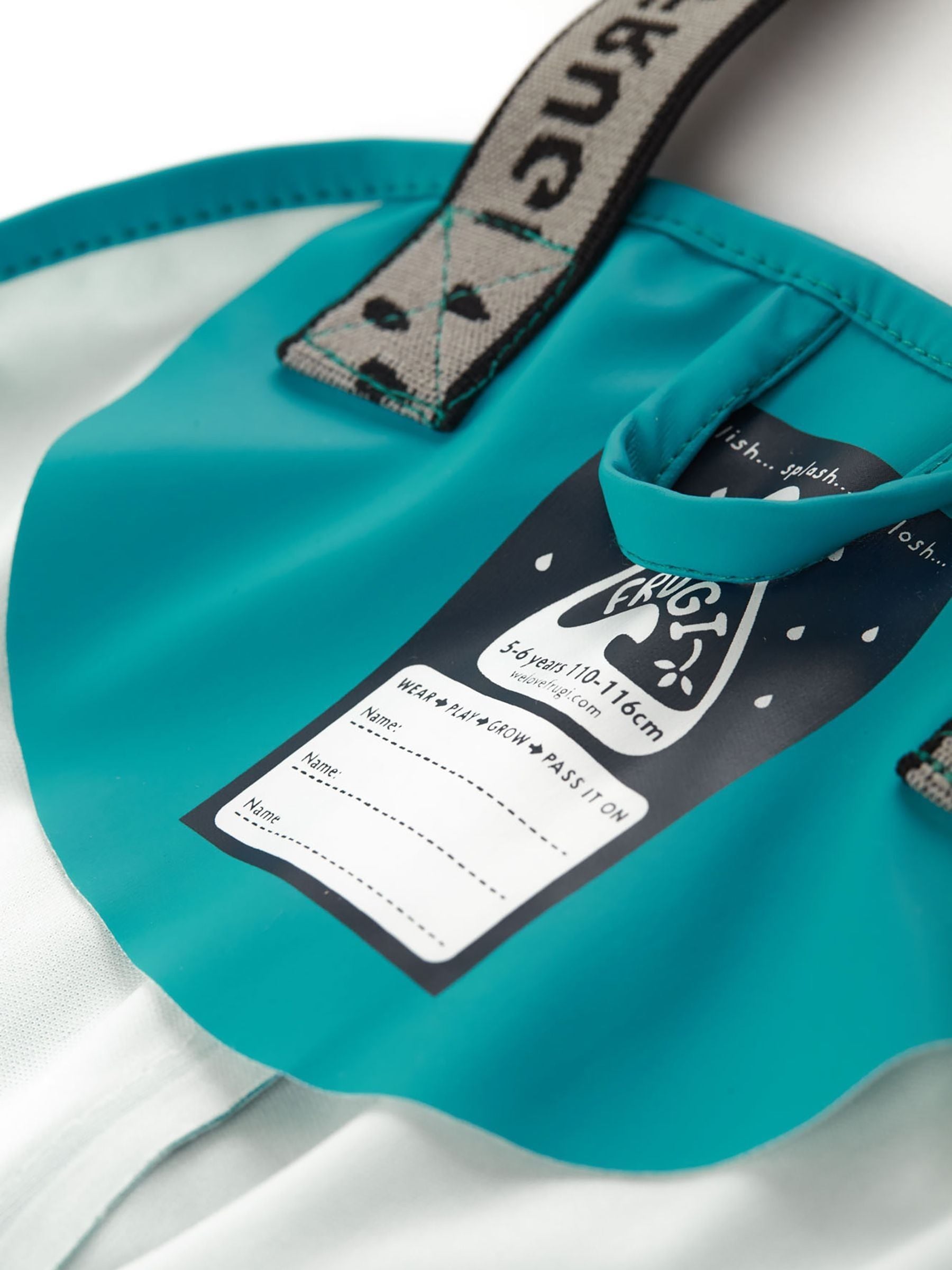 Dsiney Kidz - Blue Waterproof Puddlesuit Dungarees image 3