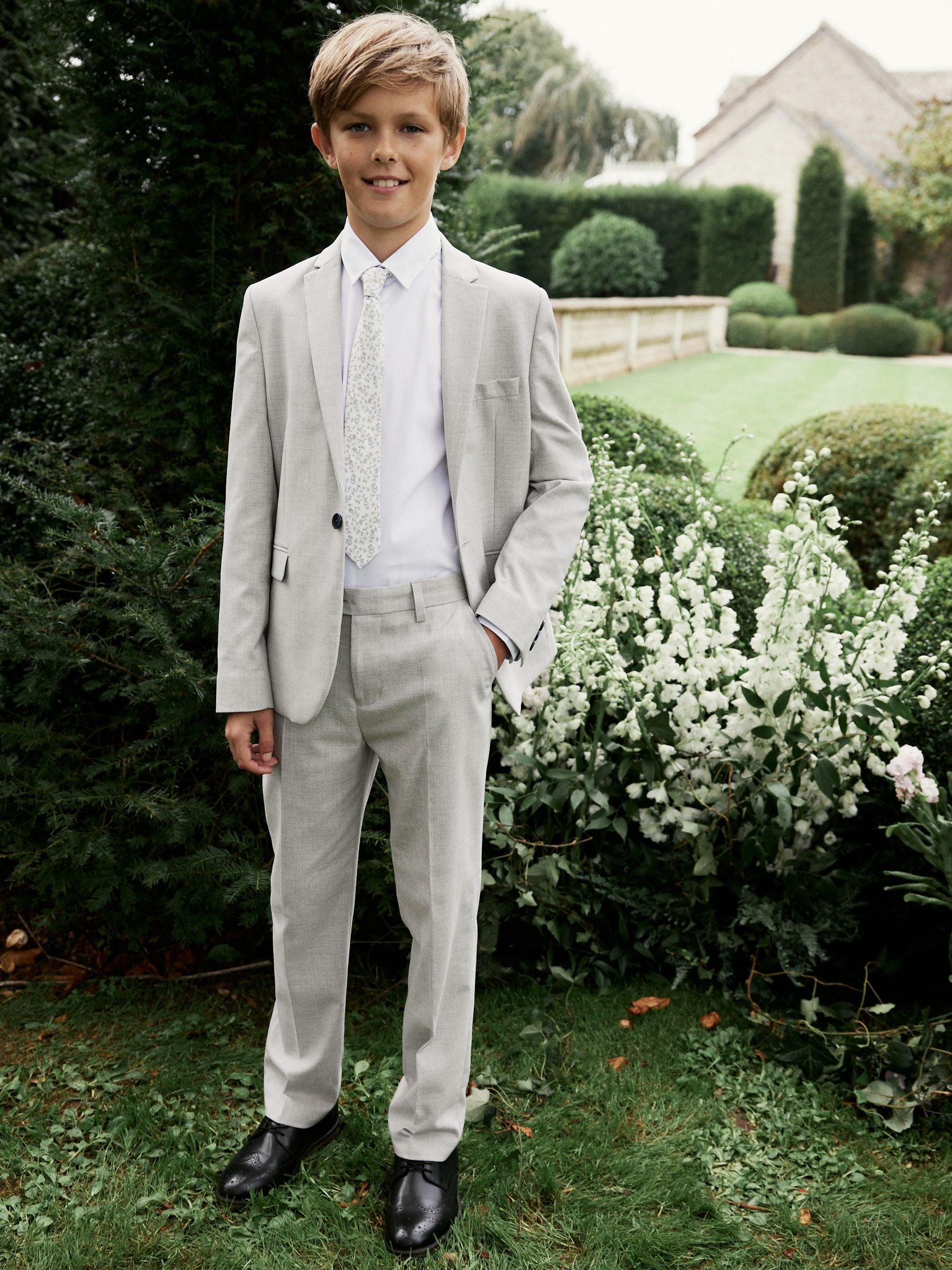 Dsiney Kidz - Grey Suit Trousers (3-16yrs) image 1