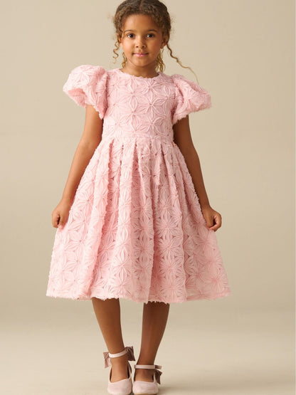 Dsiney Kidz - Angel & Rocket Pink Layla Flower Dress image 1