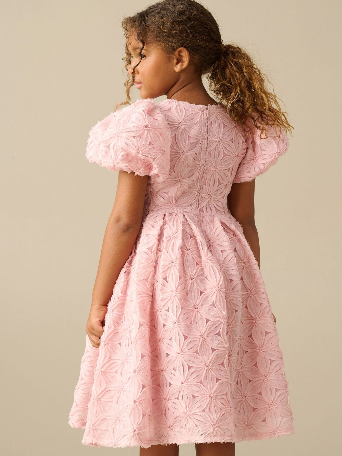 Dsiney Kidz - Angel & Rocket Pink Layla Flower Dress image 2