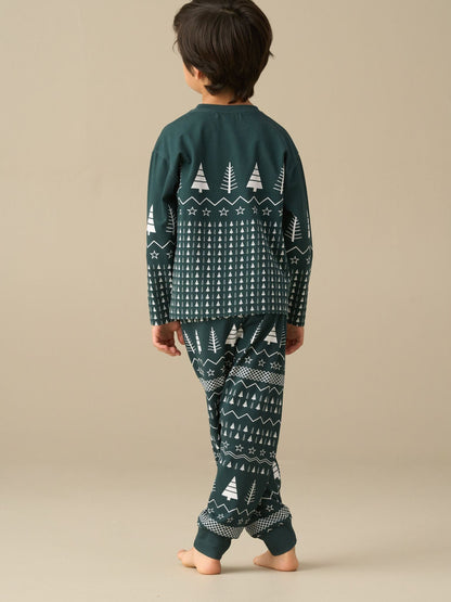 Angel & Rocket Green Fraser Fairisle Pyjamas - image 2