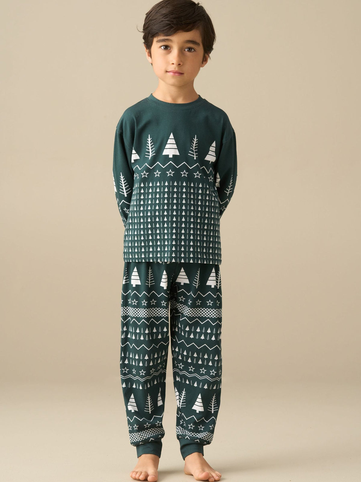 Angel & Rocket Green Fraser Fairisle Pyjamas - image 3