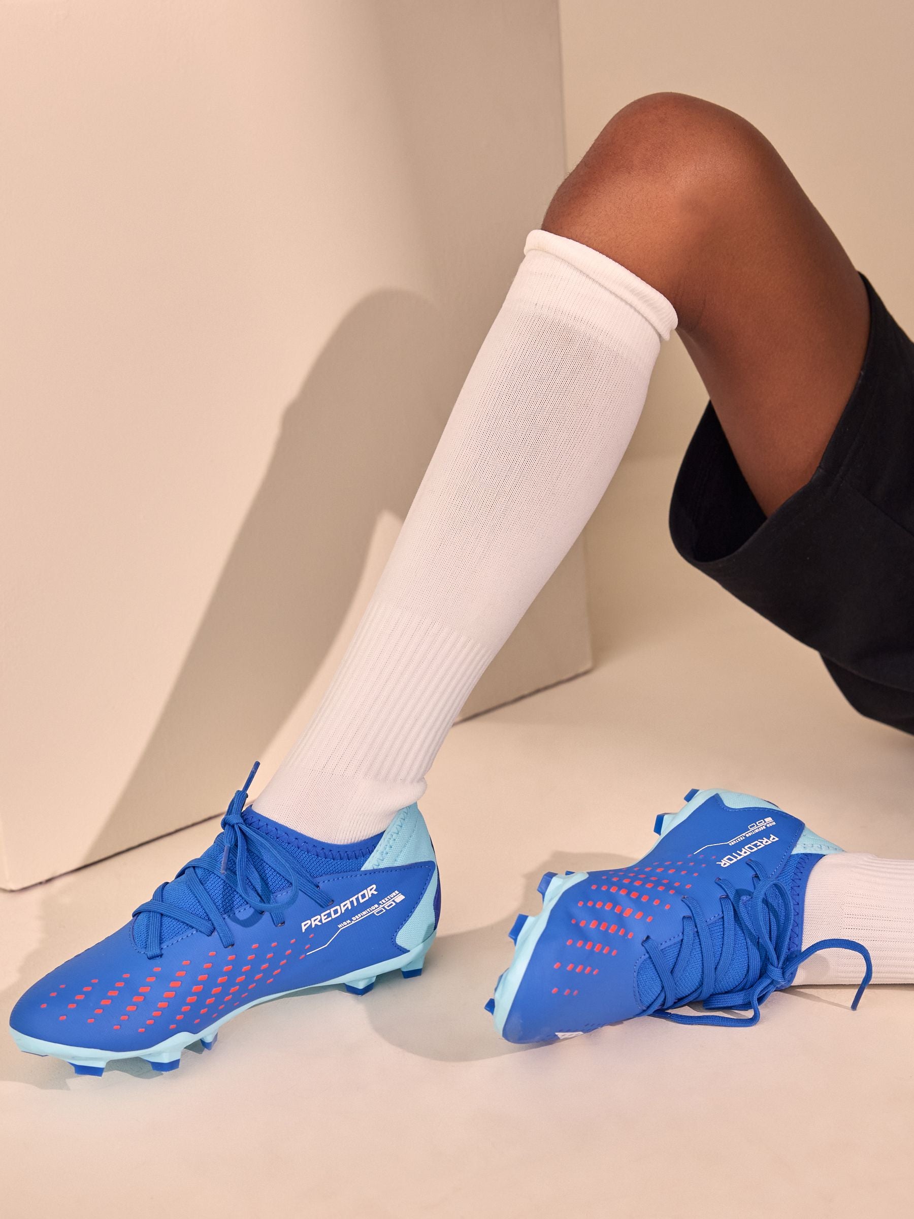 White Football Socks image 2