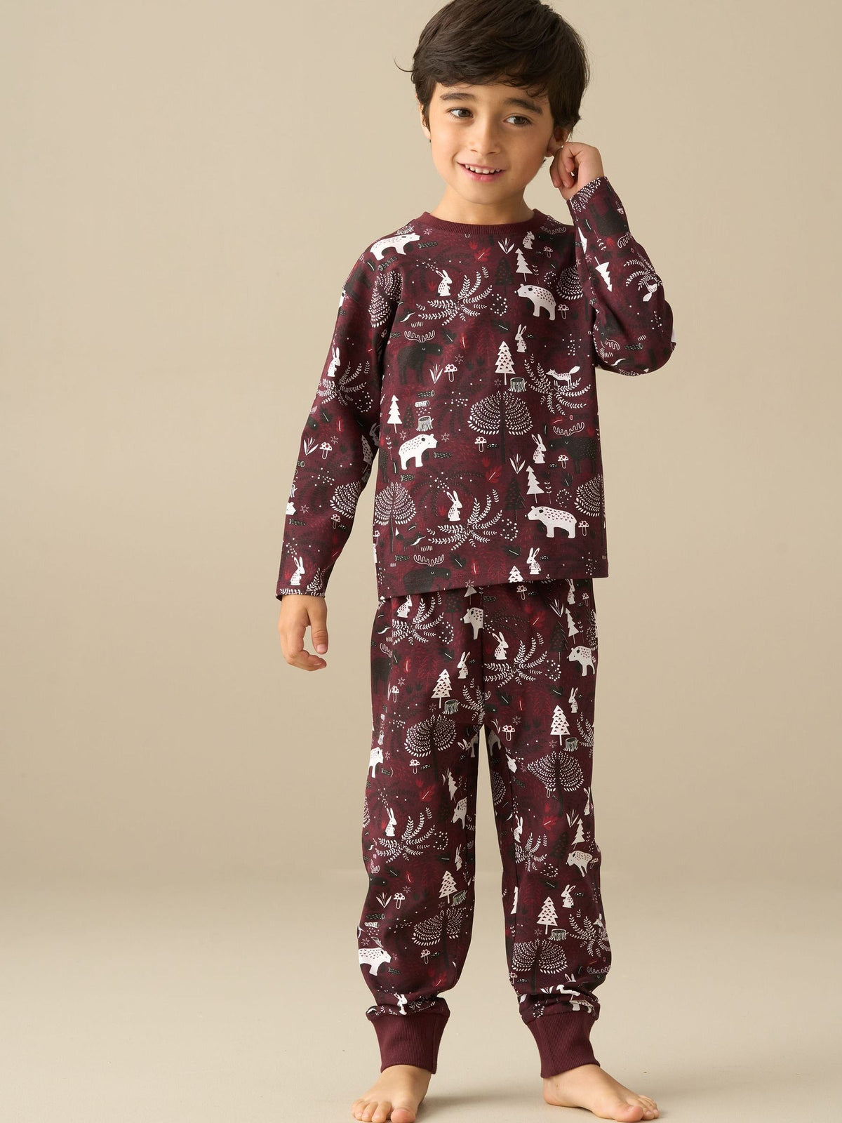 Angel & Rocket Red Andreas Scandi Print Pyjamas - image 1